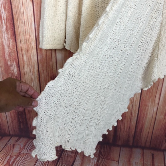 Wandering Sage Knit Wrap Peruvian Sweater (M) - Picture 5 of 13